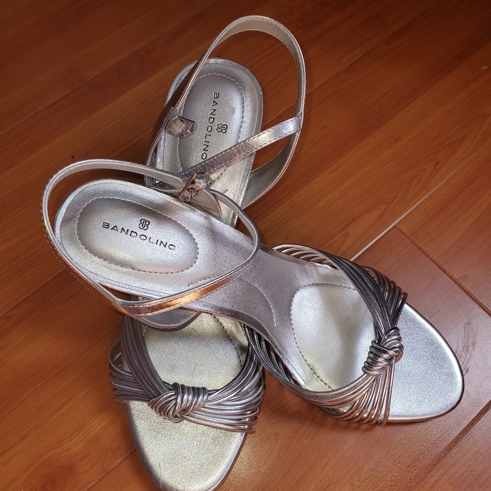Silver Bandolino Shoes